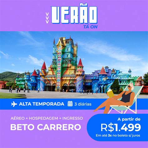 pacotes viagem beto carrero translado